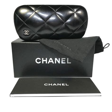 buy real chanel sunglass case|chanel eyeglass case and pouch.